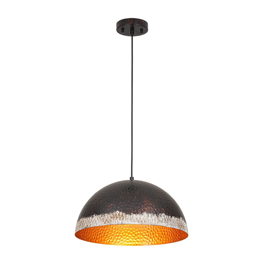 lightfixturesusa-industrial-dark-rusty-hammered-metal-dome-pendant-pendant-light-157-in-4182507