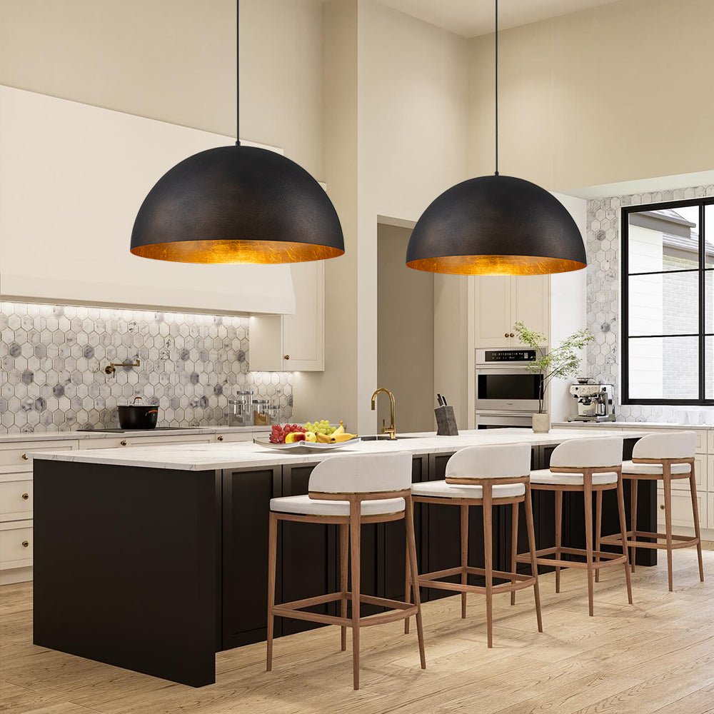 lightfixturesusa-industrial-oversized-large-metal-dome-pendant-light-chandelier-black-31-in-pre-order-590953 LightFixturesUSA - Industrial Oversized Large Metal Dome Pendant Light - Chandelier - Black - 31 in. (Pre - Order)
