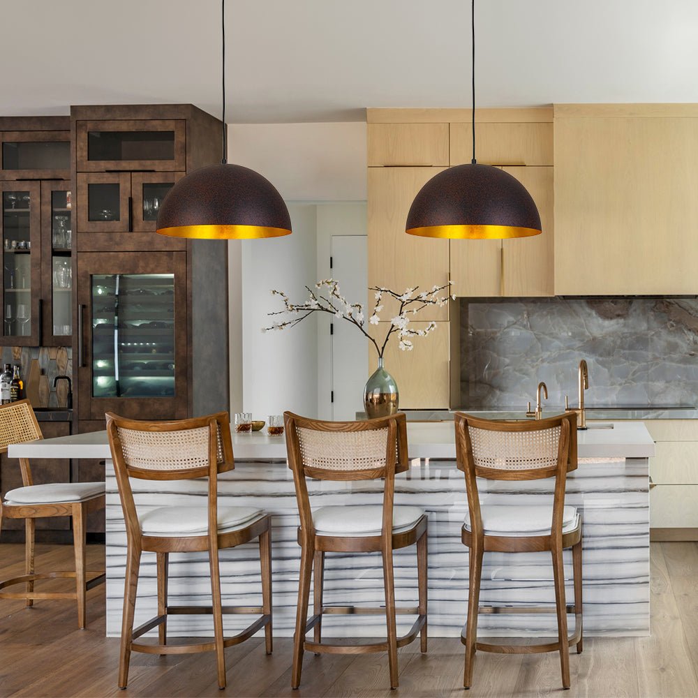 lightfixturesusa-industrial-oversized-large-metal-dome-pendant-light-chandelier-dark-copper-15-in-615520