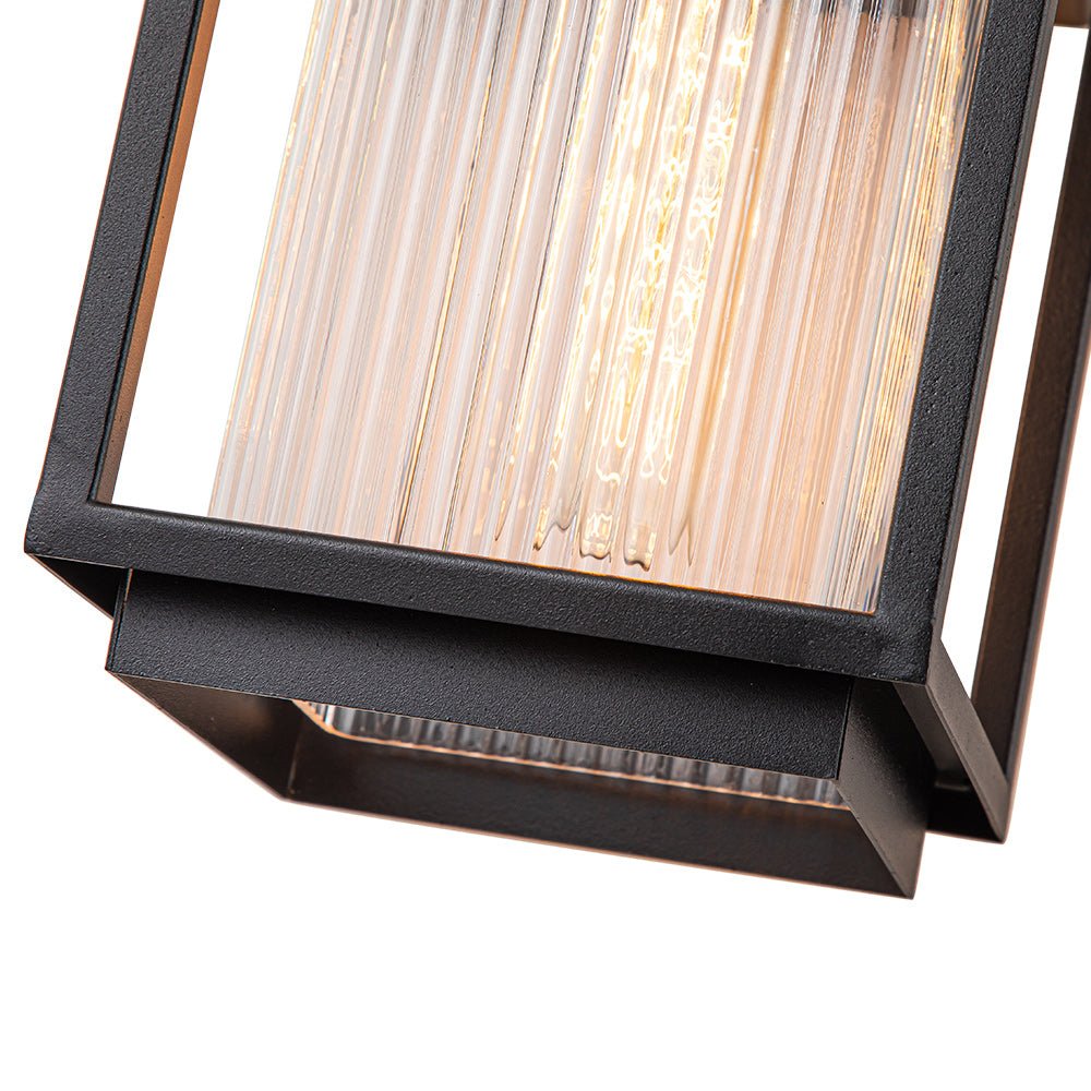 lightfixturesusa-ip23-1-light-black-ribbed-glass-outdoor-wall-lantern-wall-sconce-1-light-matte-black-487776