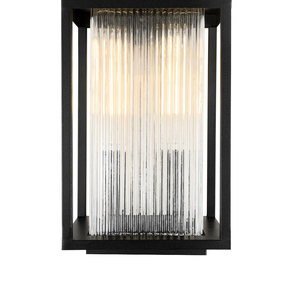 lightfixturesusa-ip23-1-light-black-ribbed-glass-outdoor-wall-lantern-wall-sconce-1-pack-8-in-7672915
