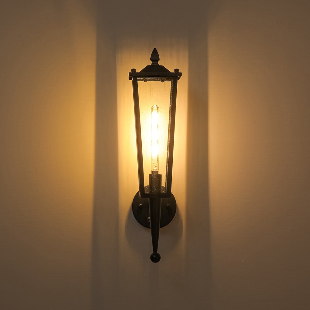 lightfixturesusa-ip23-black-manor-1-light-lantern-outdoor-wall-sconce-wall-sconce-1-pack-7315674