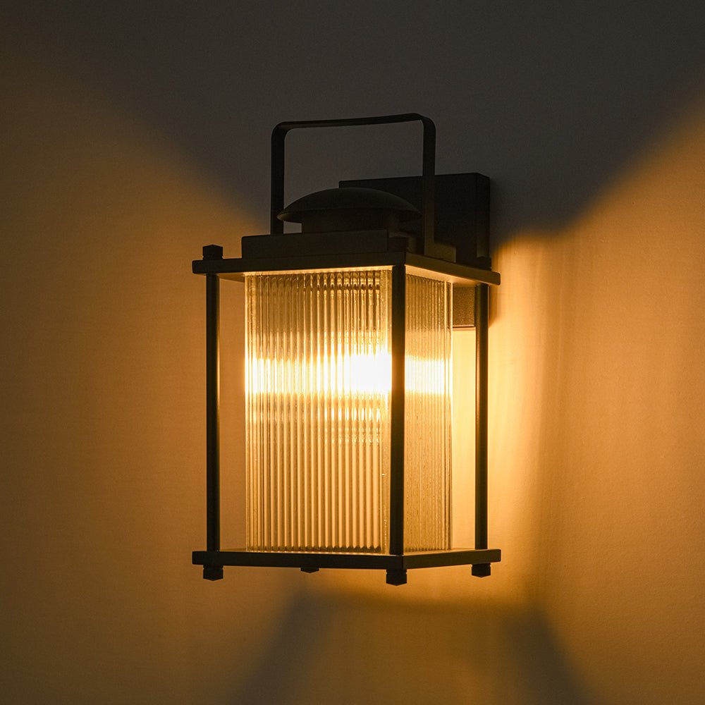 lightfixturesusa-ip23-black-ribbed-glass-square-outdoor-wall-lantern-wall-sconce-1-pack-2590186