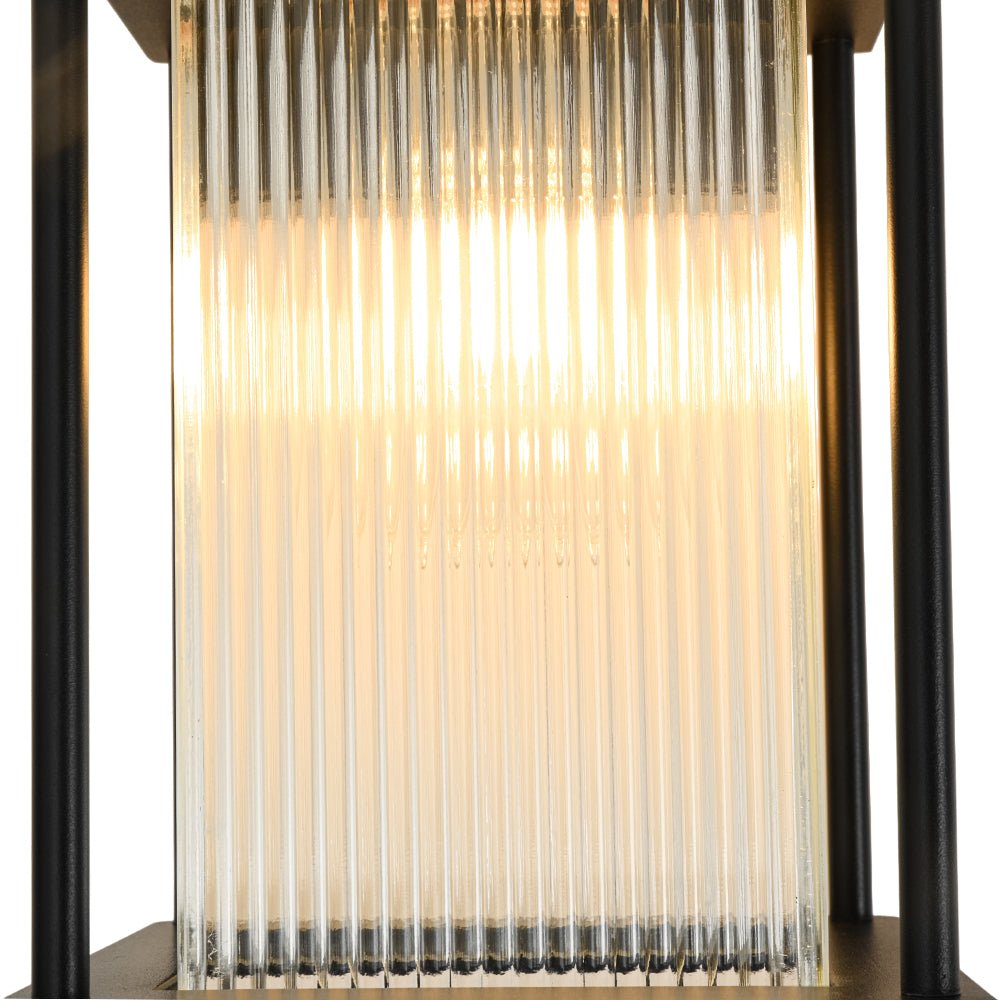 lightfixturesusa-ip23-black-ribbed-glass-square-outdoor-wall-lantern-wall-sconce-1-pack-8881121