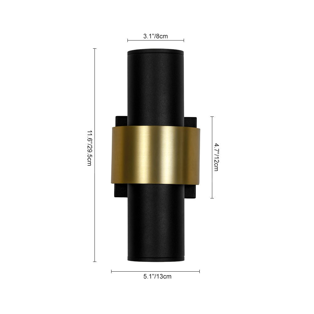 lightfixturesusa-ip54-2-light-black-brass-tube-led-outdoor-wall-lamp-wall-sconce-1-pack-1621543
