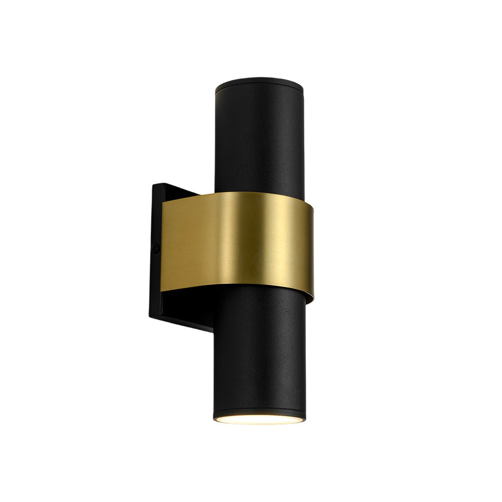 lightfixturesusa-ip54-2-light-black-brass-tube-led-outdoor-wall-lamp-wall-sconce-1-pack-1818780