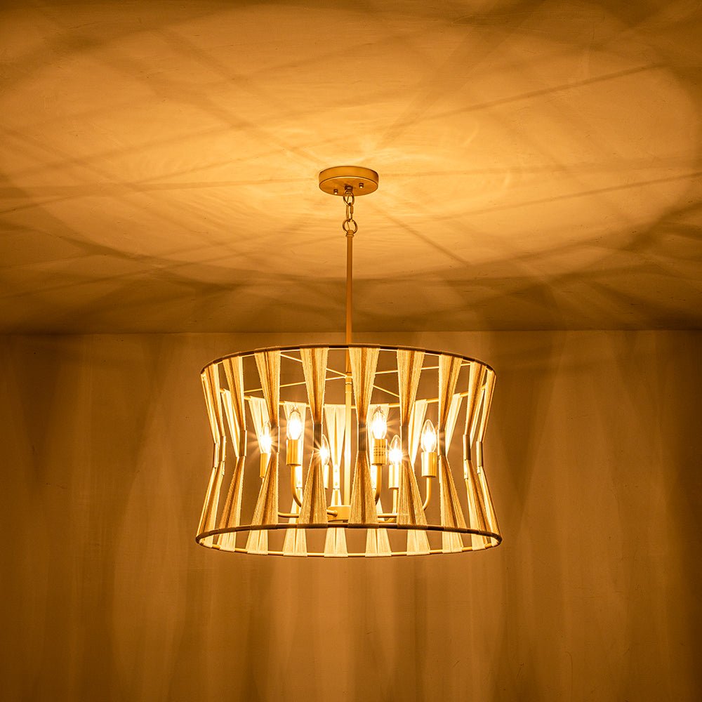 lightfixturesusa-ivory-woven-brass-open-drum-pendant-light-chandelier-ivory-385265