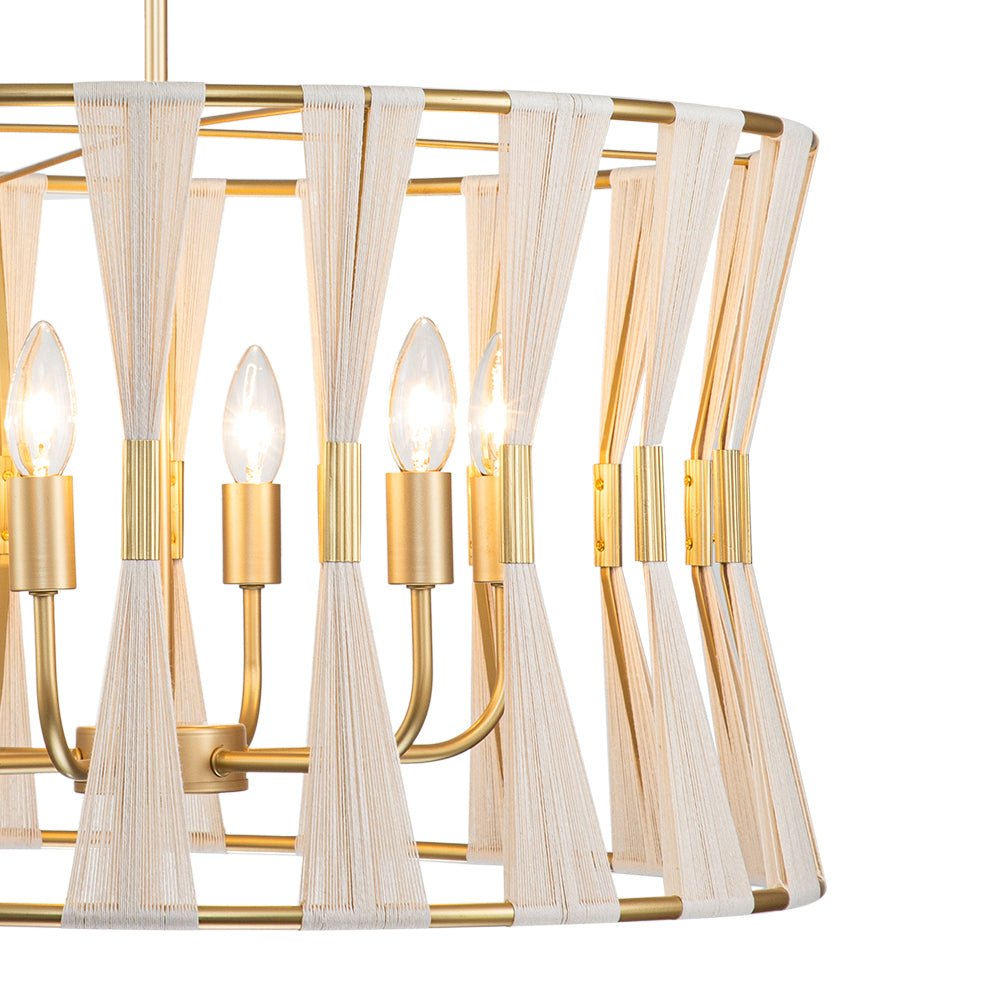 lightfixturesusa-ivory-woven-brass-open-drum-pendant-light-chandelier-ivory-439190