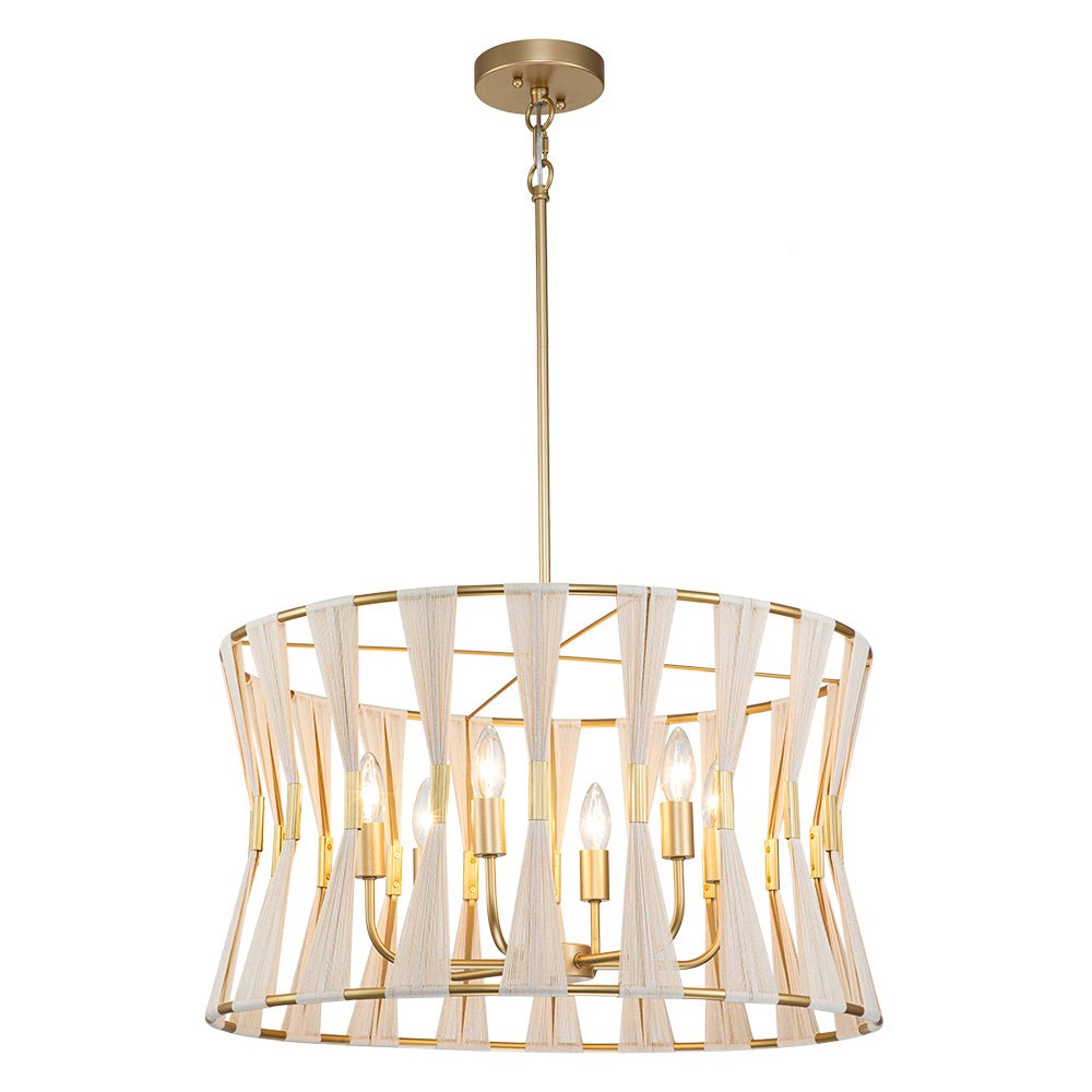 lightfixturesusa-ivory-woven-brass-open-drum-pendant-light-chandelier-ivory-564624