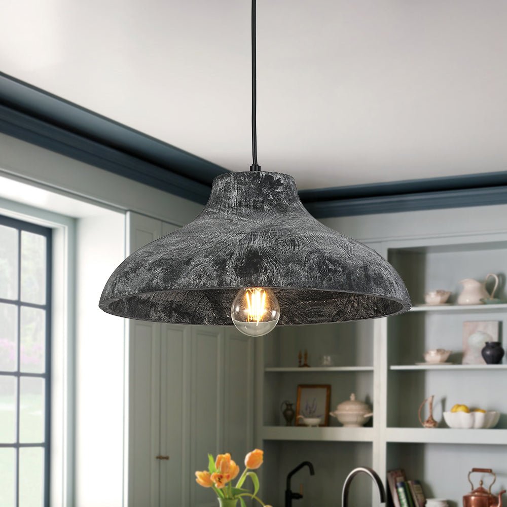 lightfixturesusa-limed-style-dome-distressed-wooden-single-pendant-pendant-light-15-in-622557 LightFixturesUSA - Limed Style Dome Distressed Wooden Single Pendant - Pendant Light - 15 in -