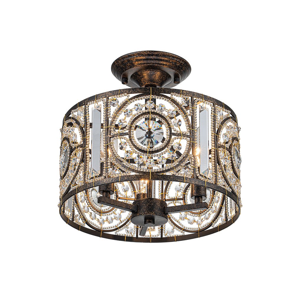 lightfixturesusa-luxe-moroccan-antique-crystal-drum-semi-flush-mount-ceiling-light-black-619999