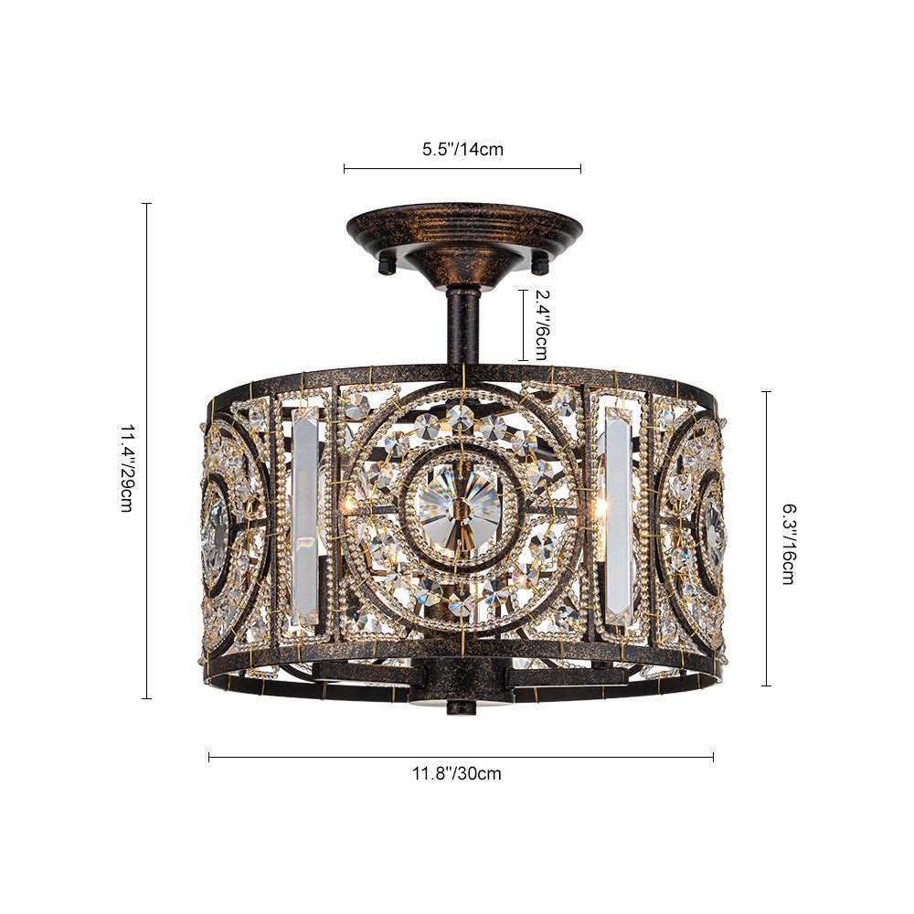 lightfixturesusa-luxe-moroccan-antique-crystal-drum-semi-flush-mount-ceiling-light-black-884966