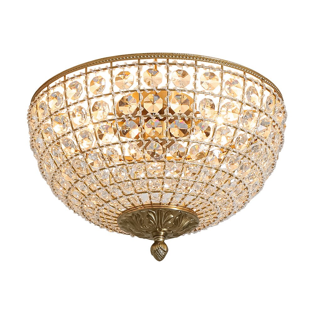 lightfixturesusa-luxe-vintage-french-brass-round-crystal-cage-flush-mount-light-ceiling-light-gold-4501707