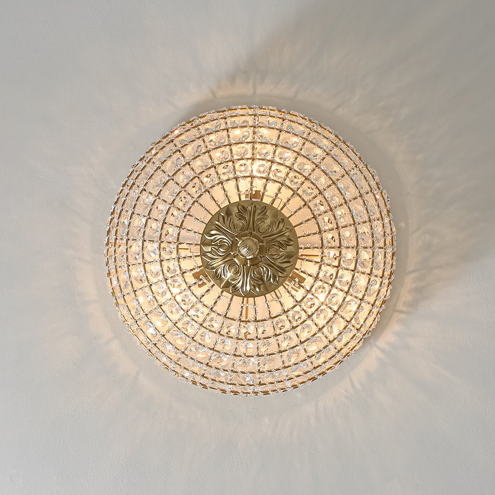 lightfixturesusa-luxe-vintage-french-brass-round-crystal-cage-flush-mount-light-ceiling-light-gold-9269943