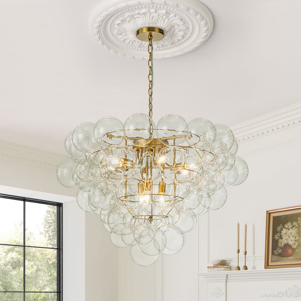 lightfixturesusa-luxury-brass-cluster-clear-glass-globe-bubble-chandelier-chandelier-brass-pre-order-539799 LightFixturesUSA-Luxury Brass Cluster Clear Glass Globe Bubble Chandelier-Chandelier-Brass (Pre-Order)-