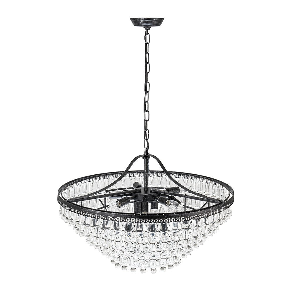 lightfixturesusa-luxury-glam-tiered-crystal-raindrop-round-chandelier-chandelier-black-509479