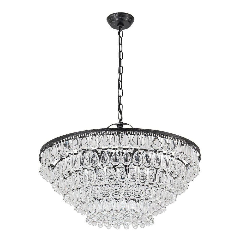 lightfixturesusa-luxury-glam-tiered-crystal-raindrop-round-chandelier-chandelier-black-524783