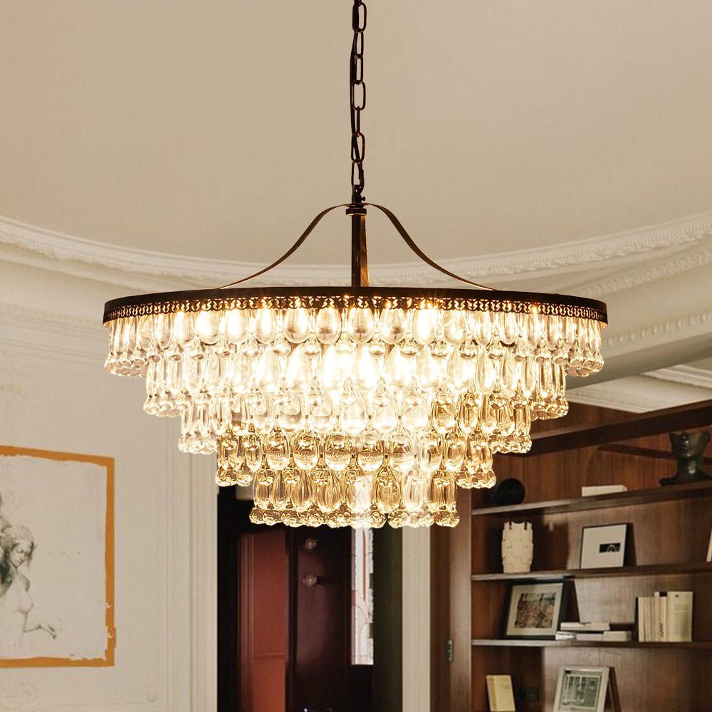 lightfixturesusa-luxury-glam-tiered-crystal-raindrop-round-chandelier-chandelier-black-697625