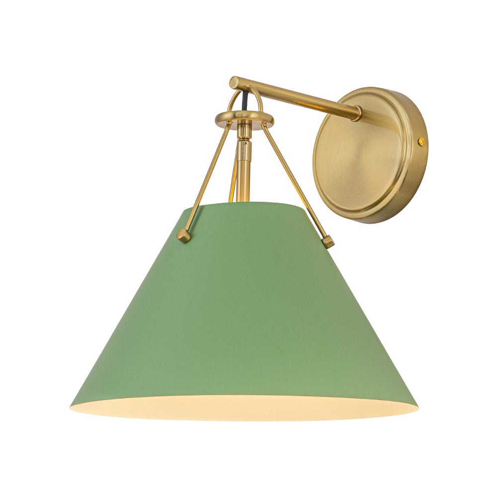 lightfixturesusa-macaron-brass-green-1-light-iron-conical-wall-sconce-wall-sconce-green-7260070