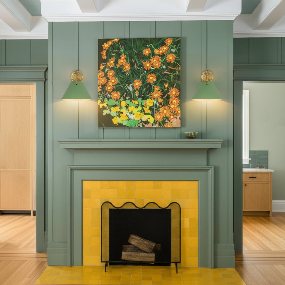 lightfixturesusa-macaron-brass-green-1-light-iron-conical-wall-sconce-wall-sconce-green-8723441 LightFixturesUSA - Macaron Brass Green 1 - Light Iron Conical Wall Sconce - Wall Sconce - Green -