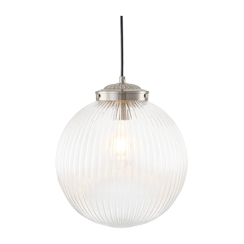 lightfixturesusa-mid-century-1-light-clear-ribbed-glass-globe-pendant-pendant-light-nickel-1813959