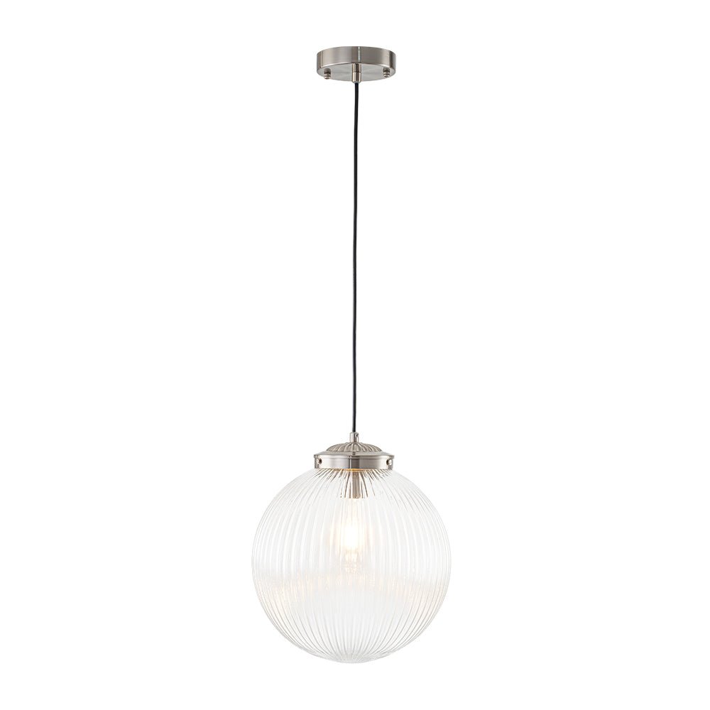 lightfixturesusa-mid-century-1-light-clear-ribbed-glass-globe-pendant-pendant-light-nickel-2337865