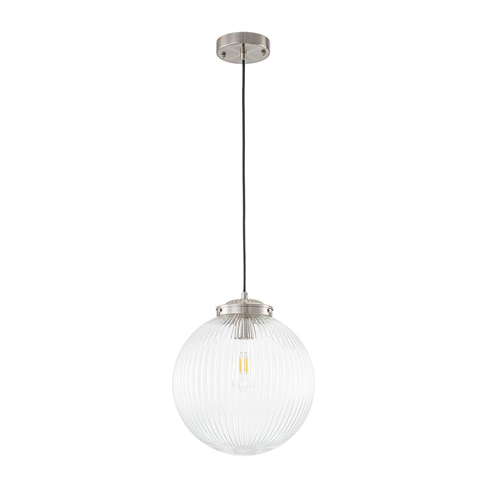 lightfixturesusa-mid-century-1-light-clear-ribbed-glass-globe-pendant-pendant-light-nickel-2628222