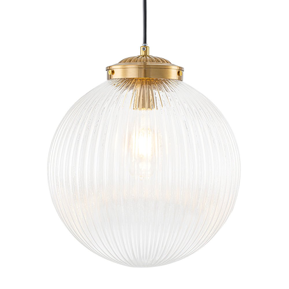 lightfixturesusa-mid-century-1-light-clear-ribbed-glass-globe-pendant-pendant-light-nickel-3164088
