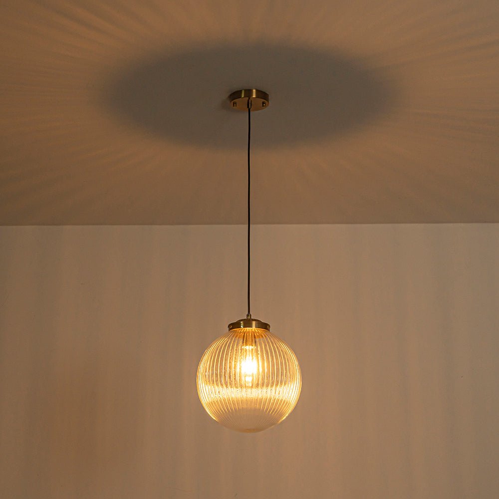 lightfixturesusa-mid-century-1-light-clear-ribbed-glass-globe-pendant-pendant-light-nickel-3846936