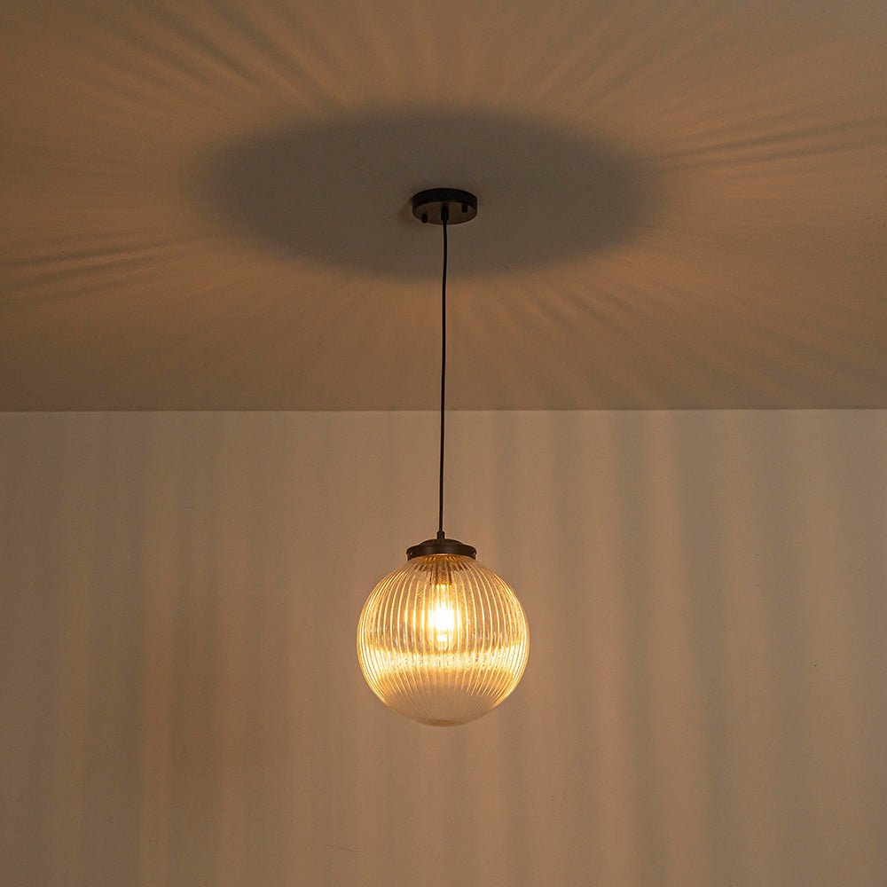 lightfixturesusa-mid-century-1-light-clear-ribbed-glass-globe-pendant-pendant-light-nickel-6074150