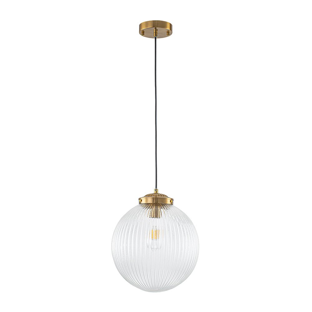 lightfixturesusa-mid-century-1-light-clear-ribbed-glass-globe-pendant-pendant-light-nickel-9686693