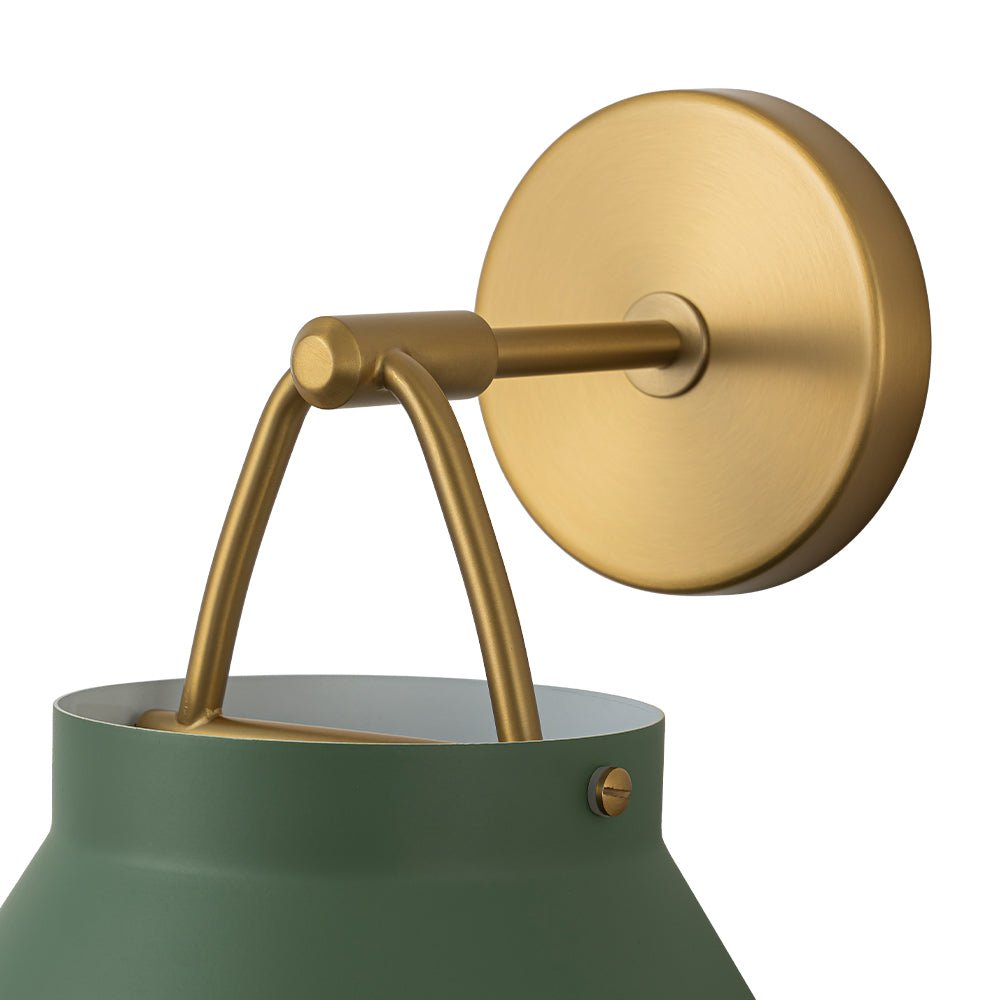 lightfixturesusa-mid-century-1-light-hanging-jar-shade-wall-sconce-wall-sconce-green-metal-178435