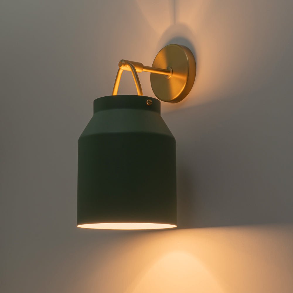 lightfixturesusa-mid-century-1-light-hanging-jar-shade-wall-sconce-wall-sconce-green-metal-440780