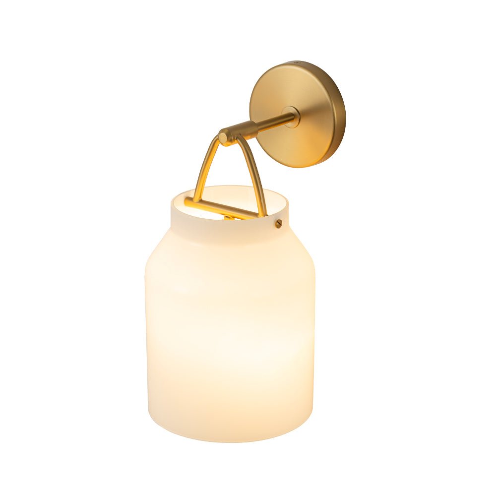 lightfixturesusa-mid-century-1-light-hanging-jar-shade-wall-sconce-wall-sconce-green-metal-570972