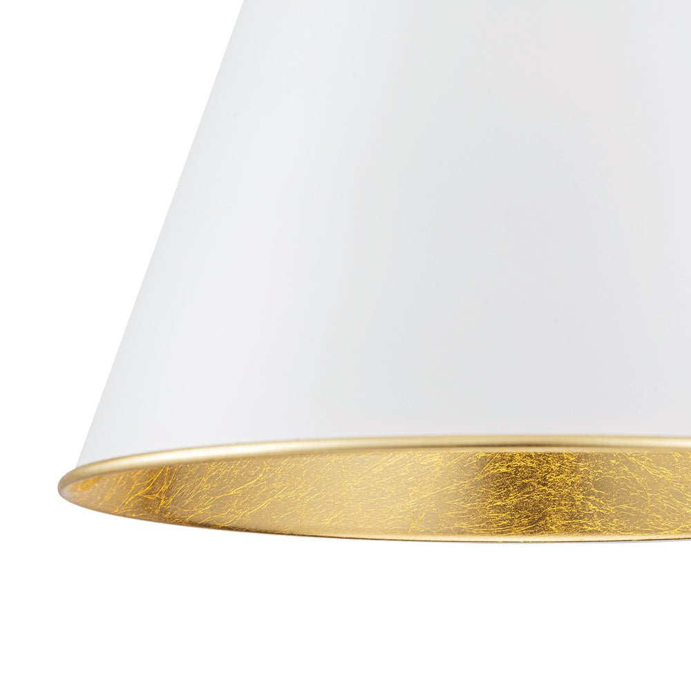lightfixturesusa-mid-century-1-light-white-gold-metal-conical-pendant-light-pendant-light-118-in-1297151