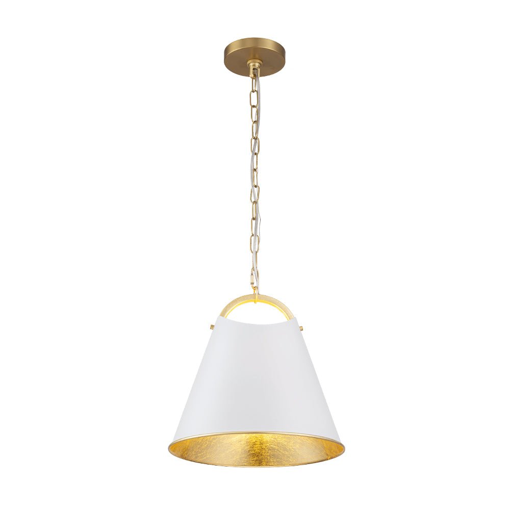 lightfixturesusa-mid-century-1-light-white-gold-metal-conical-pendant-light-pendant-light-118-in-1618019