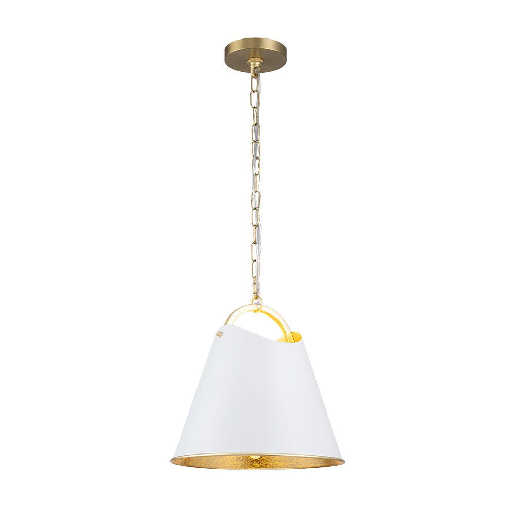 lightfixturesusa-mid-century-1-light-white-gold-metal-conical-pendant-light-pendant-light-118-in-6852853