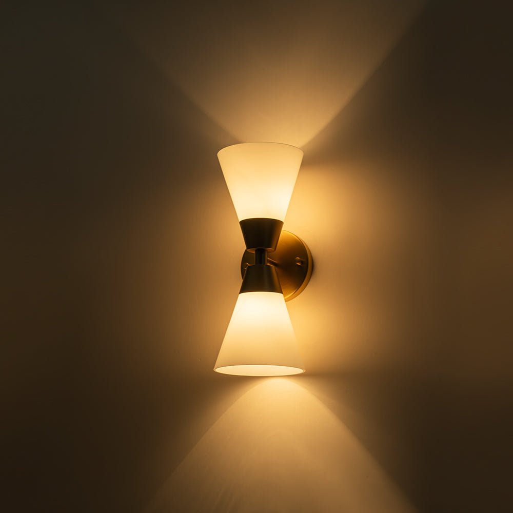 lightfixturesusa-mid-century-2-light-up-down-opal-glass-cone-wall-sconce-wall-sconce-black-625659