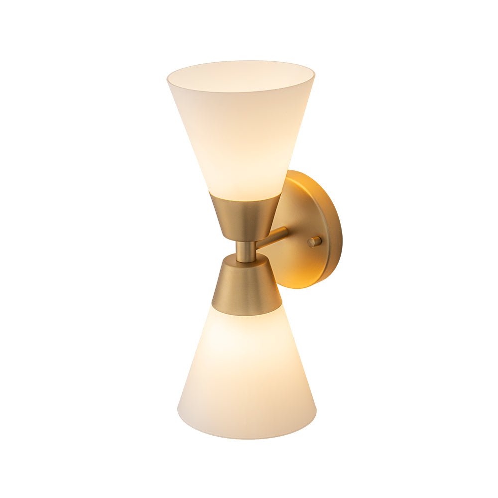 lightfixturesusa-mid-century-2-light-up-down-opal-glass-cone-wall-sconce-wall-sconce-black-733512