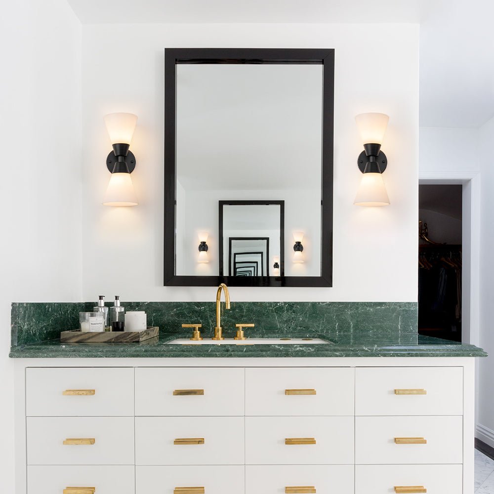 lightfixturesusa-mid-century-2-light-up-down-opal-glass-cone-wall-sconce-wall-sconce-brass-408426