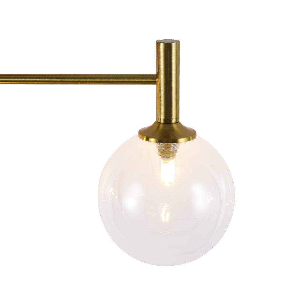 lightfixturesusa-mid-century-brass-4-light-glass-globe-vanity-sconce-wall-sconce-clear-glass-190600