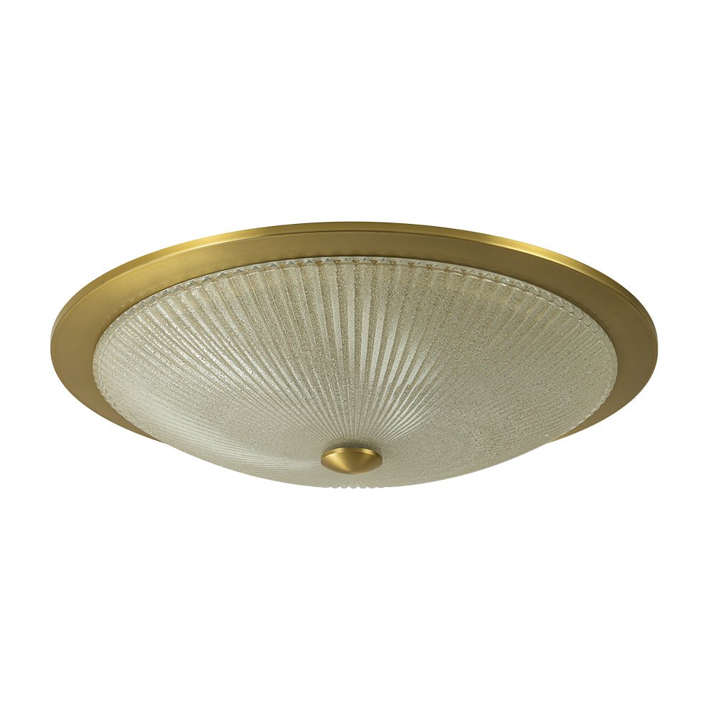 lightfixturesusa-mid-century-brass-ribbed-textured-glass-flush-mount-ceiling-light-gold-174972