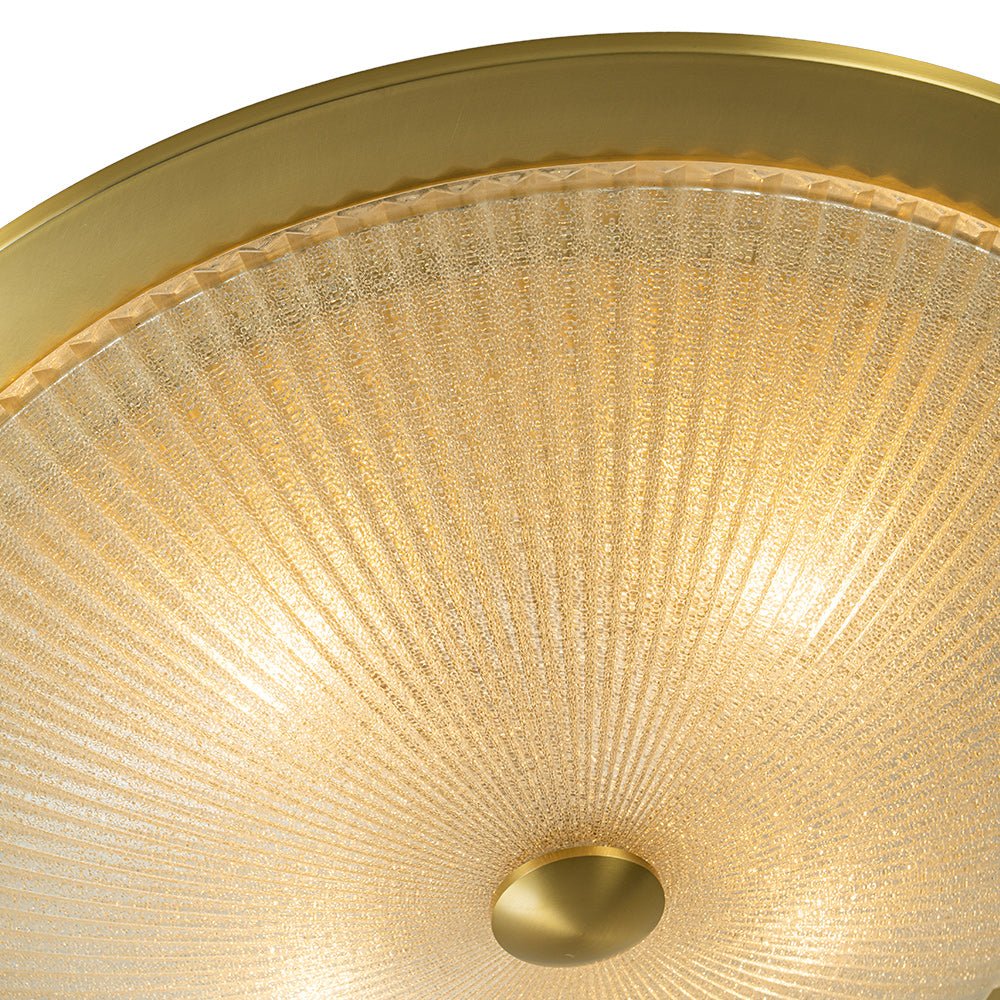 lightfixturesusa-mid-century-brass-ribbed-textured-glass-flush-mount-ceiling-light-gold-216603