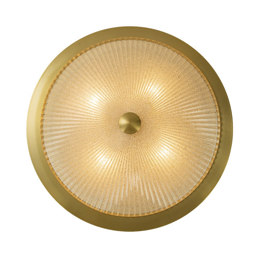 lightfixturesusa-mid-century-brass-ribbed-textured-glass-flush-mount-ceiling-light-gold-520596