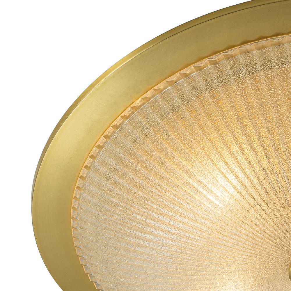 lightfixturesusa-mid-century-brass-ribbed-textured-glass-flush-mount-ceiling-light-gold-580549