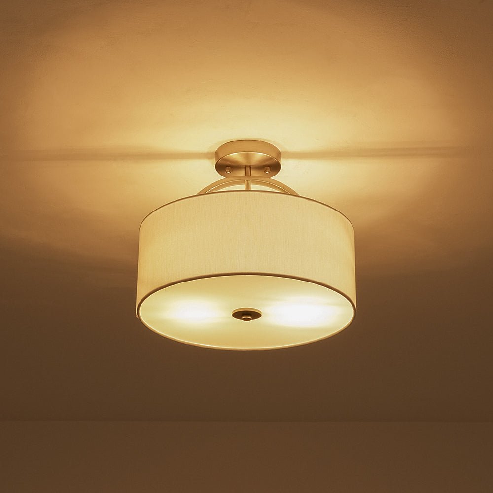 lightfixturesusa-mid-century-brass-wide-linen-drum-semi-flush-mount-ceiling-light-nickel-7566786