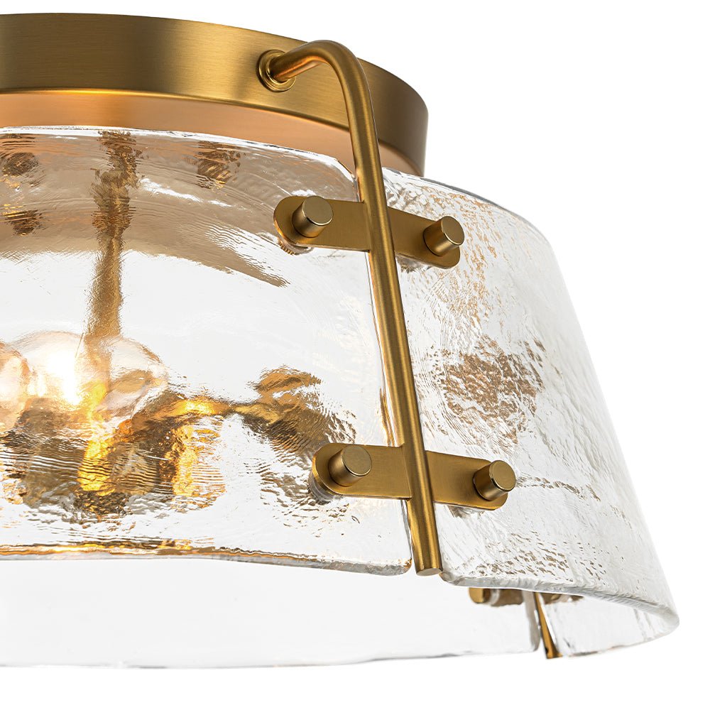 lightfixturesusa-mid-century-clear-textured-glass-drum-flush-mount-light-ceiling-light-brass-747682