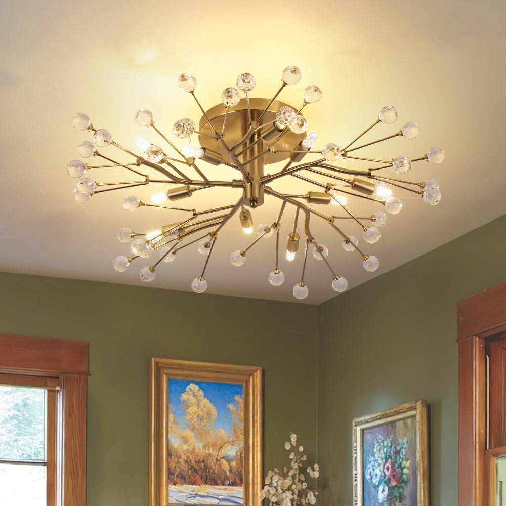 lightfixturesusa-mid-century-firework-crystal-branching-semi-flush-mount-ceiling-light-gold-5969387 LightFixturesUSA - Mid - Century Firework Crystal Branching Semi Flush Mount - Ceiling Light - Gold -