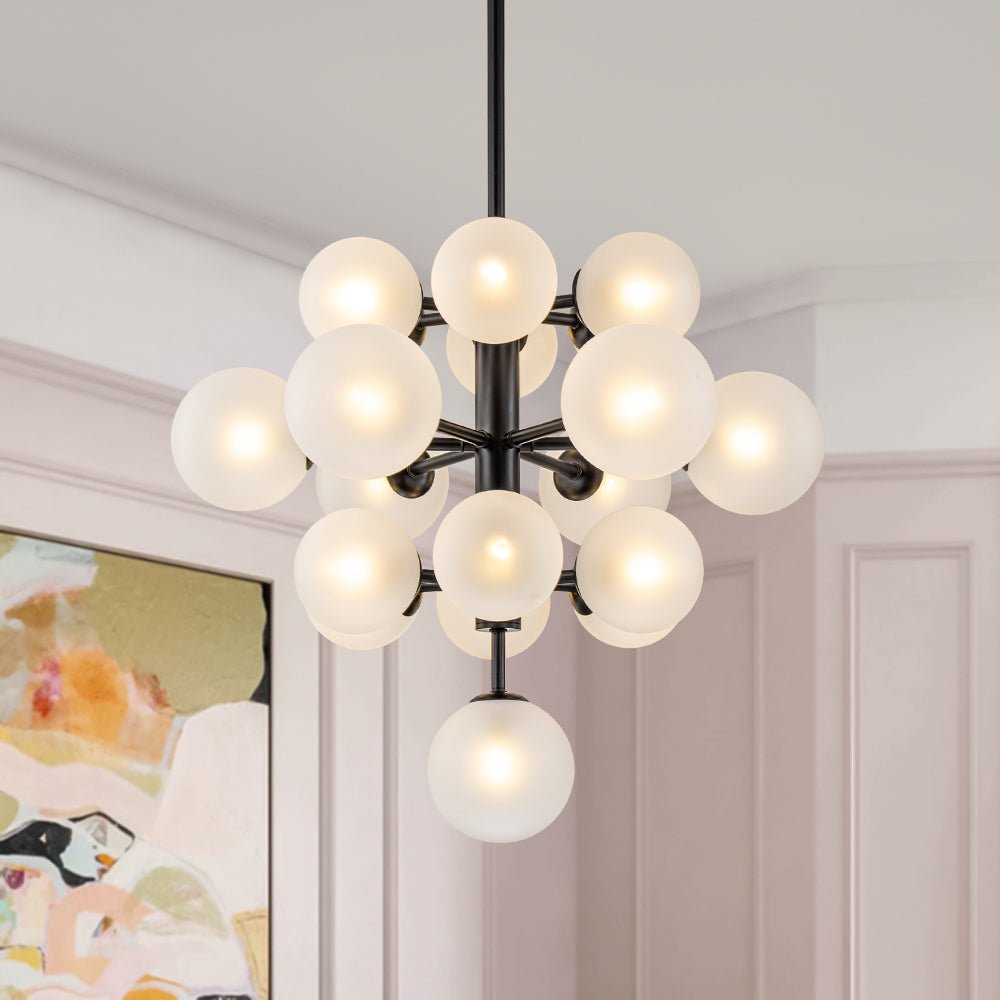 lightfixturesusa-mid-century-frosted-glass-bubble-tiered-sputnik-chandelier-chandelier-black-553259 LightFixturesUSA-Mid-Century Frosted Glass Bubble Tiered Sputnik Chandelier-Chandelier-Black-