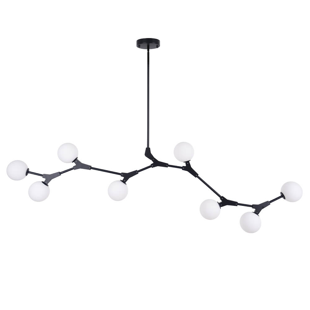 lightfixturesusa-mid-century-linear-island-branching-bubble-chandelier-chandelier-black-311795